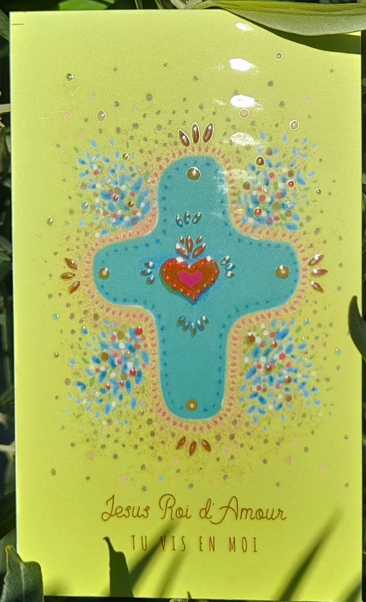 Image de communion en vernis selectif