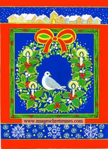 Carte de Joyeux Noël