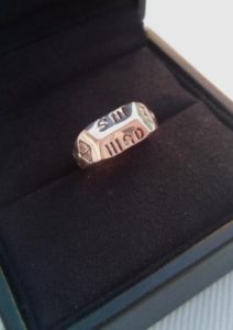 Anneau de Jeanne d’Arc – réplique en argent en 925 millièmes