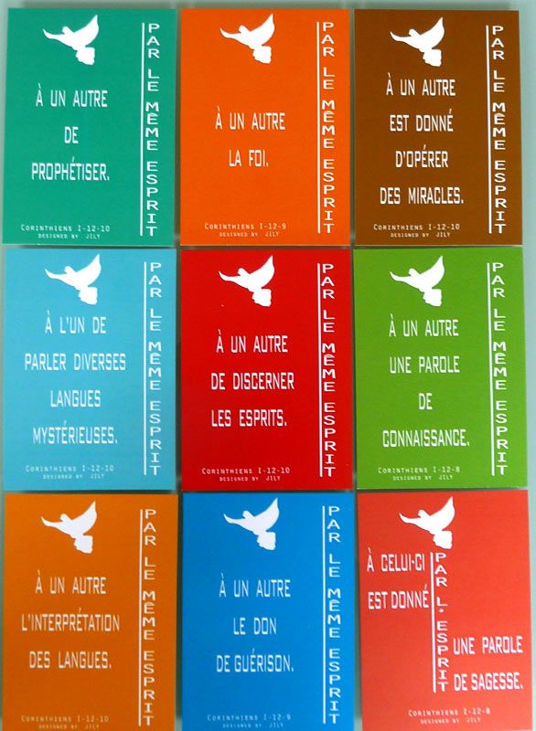 Les dons de l'Esprit- 9 images