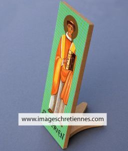 Support signet bois nu