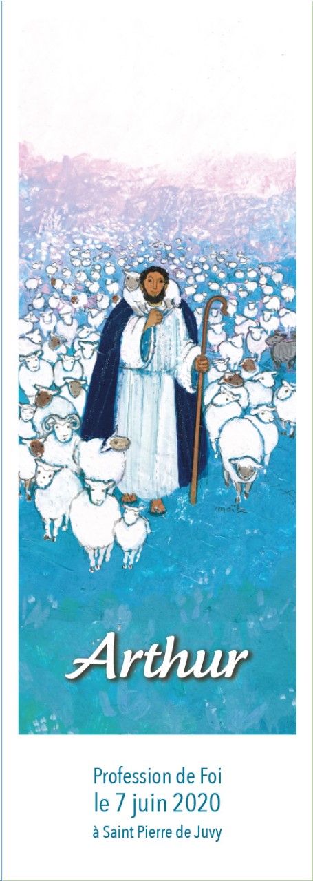 16 Signets de baptême / communion / profession de foi  personnalisés