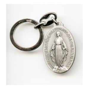 Porte clés Médailla Miraculeuse 4.50 cm pour la médaille