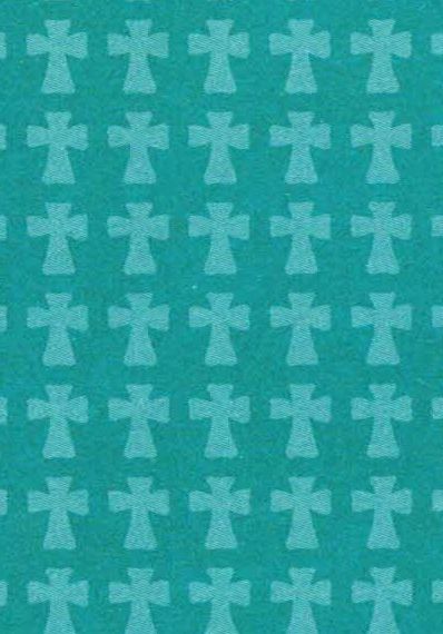 Papier cartonné croix bleue