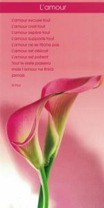 L’amour (Saint Paul)