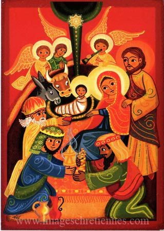 Carte de Joyeux Noël