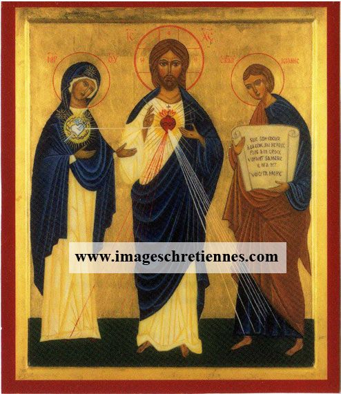 Image consécration Coeurs de Jésus et Marie