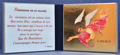 Diptyque or l'Ange Gardien rouge