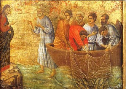 Jésus apparaissant au bord du lac