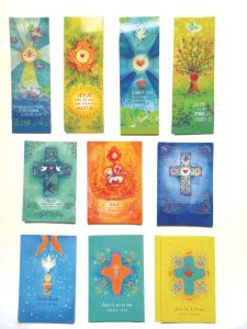 Lot d’images de première communion – illustrations de Gabrielle WB