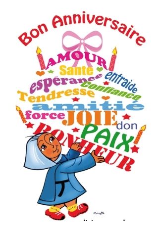 Magnet : Bon anniversaire