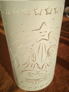 Lanterne de Noël decoupe laser
