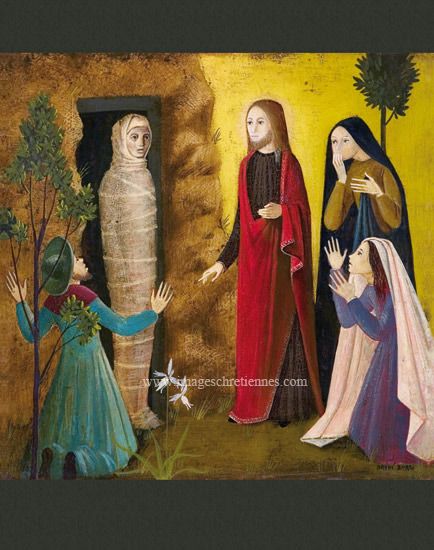 La résurrection de Lazare