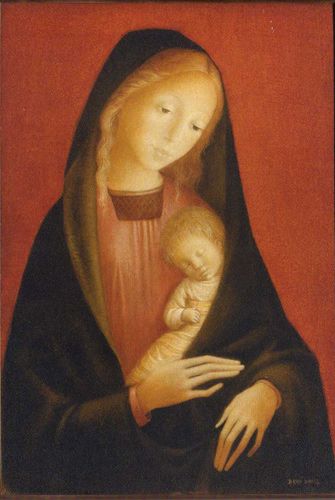 Vierge et Mère 17 cm