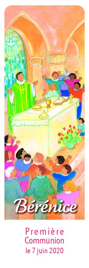 16 Signets de première communion personnalisés