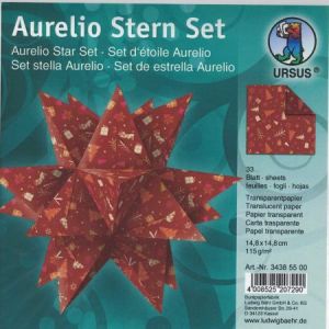 Lanterne etoile en origami