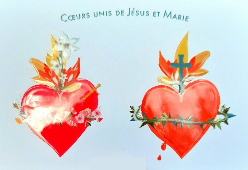 Image "Coeur unis de Jésus et Marie"