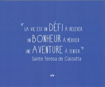 La vie est un défi…