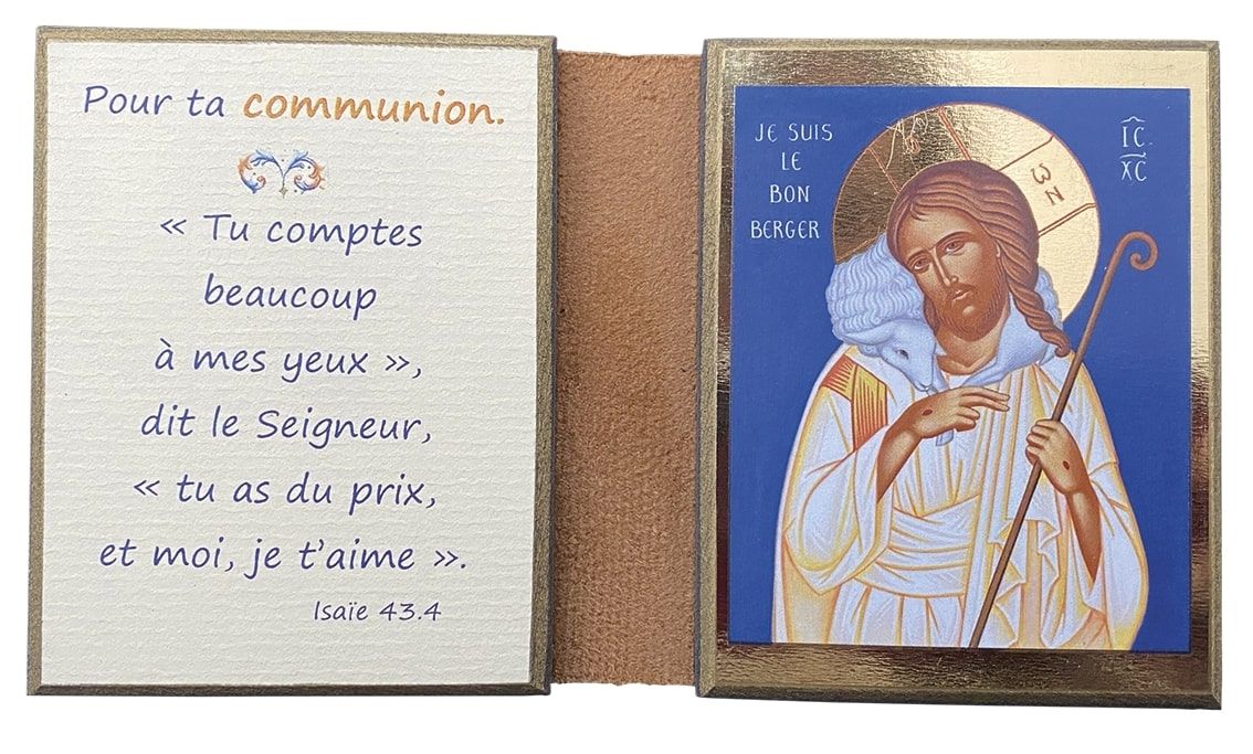 Diptyque icône Jésus Bon berger