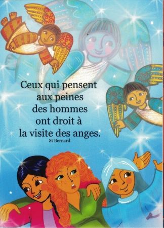 Carte à message de Moinette : Amitié