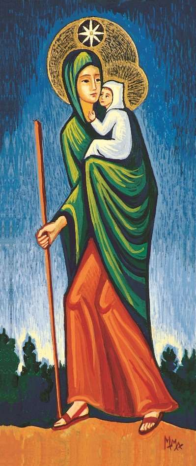 Icône Notre Dame de la route