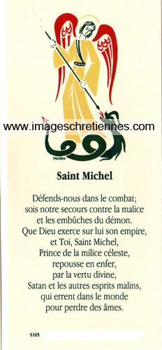 Prière à St Michel