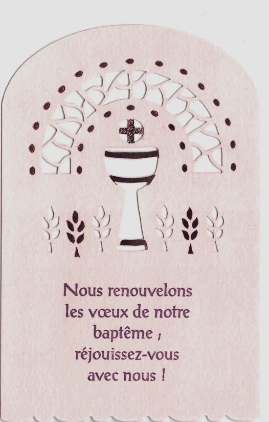 Image de Communion et de Profession de foi