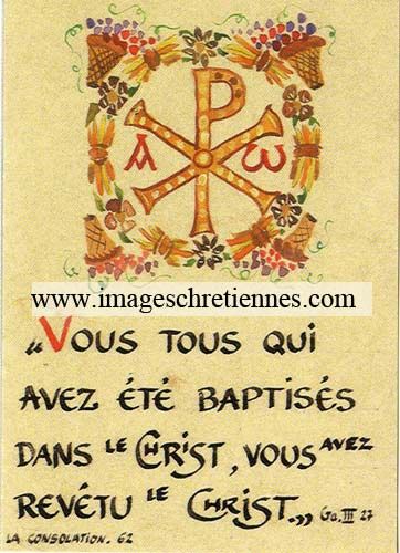 Image de Baptême