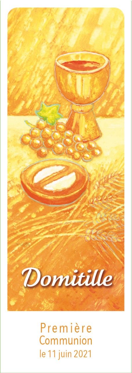 16 Signets de première communion personnalisés