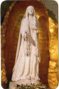 Image de Marie + Paroles de la Vierge Marie à l’Ile Bouchard