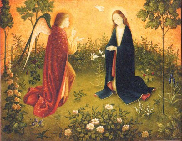 Annonciation 17.5 cm