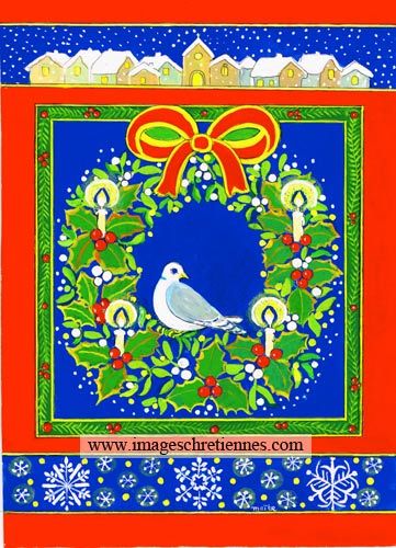 Carte de Joyeux Noël