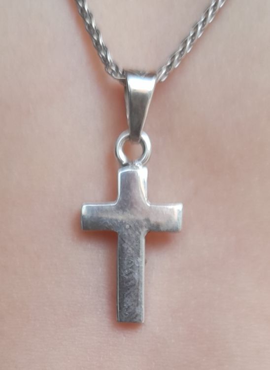 Croix argent modèle 1