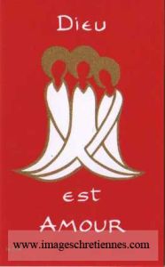 Image de la Trinité – Dieu est Amour – Images de Profession de Foi