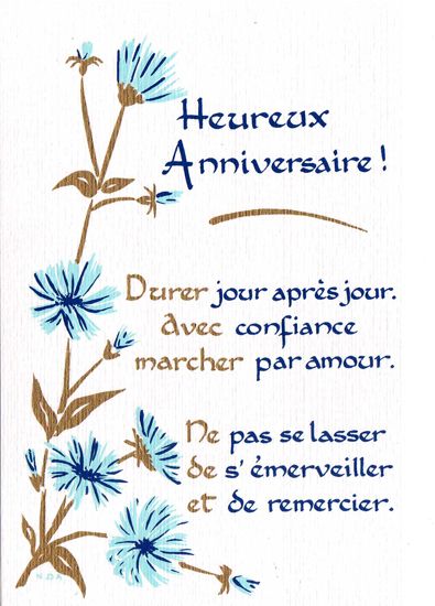 Joyeux anniversaire
