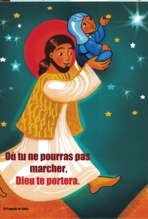 Carte à message de Moinette : encouragement