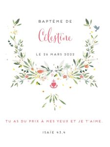 18 images souvenir personnalisées fille