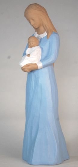 Notre Dame de la confiance bleue ciel