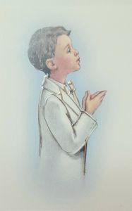 Image de Jésus + premier communiant