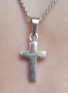 Croix argent modèle 1