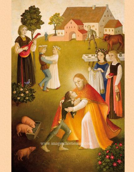 Le fils prodigue image de communion
