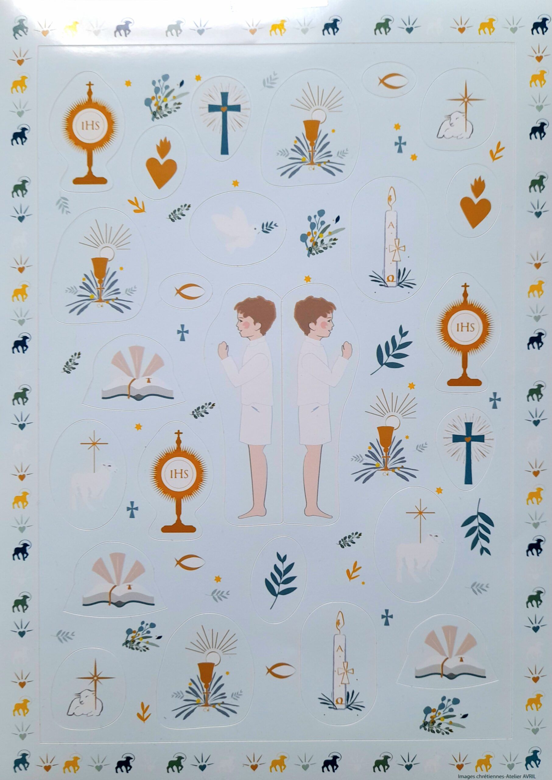 Stickers fête de la foi - Garçon