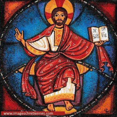 Magnet : Jésus Pantocrator