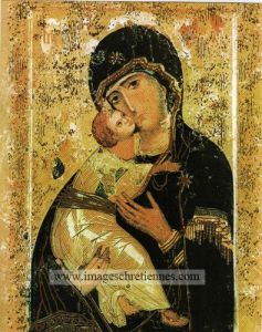La Vierge de Vladimir 40 cm