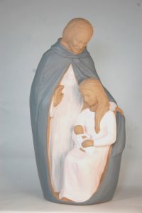 Sculpture Sainte Famille de Nazareth – moulage 30 cm