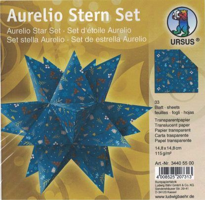 Lanterne etoile en origami