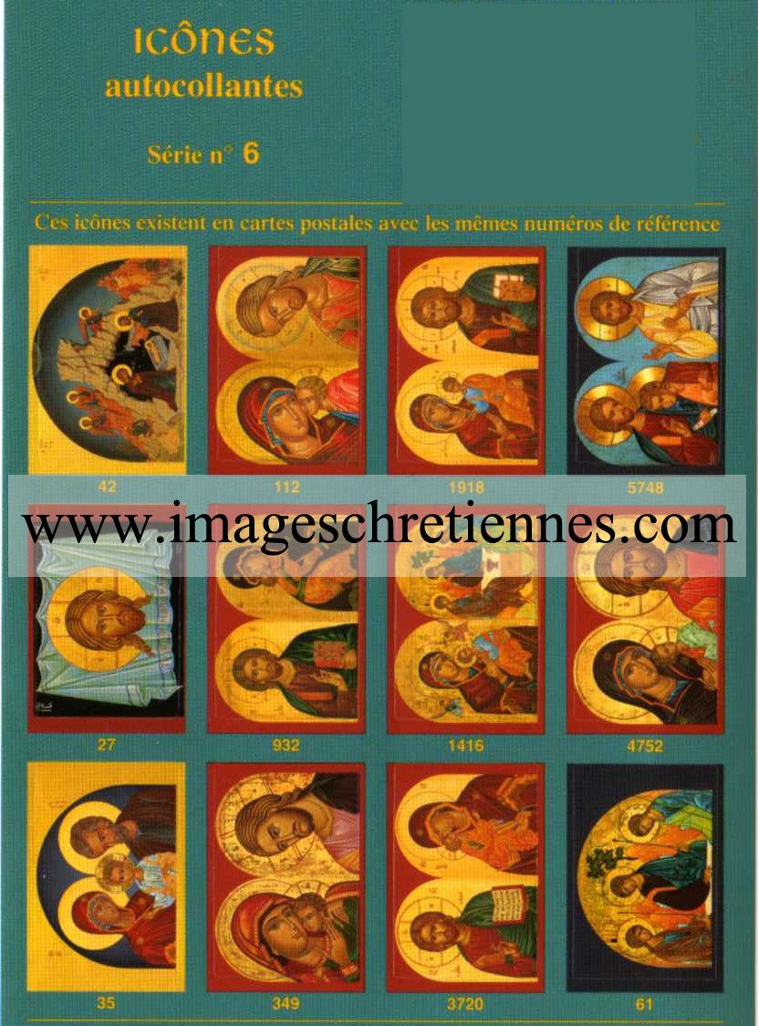Planche autocollants N°6