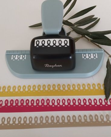 Perforatrice de bordure - spirales motif de 1 cm