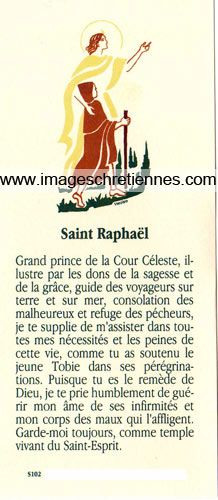 Prière à St Raphaël