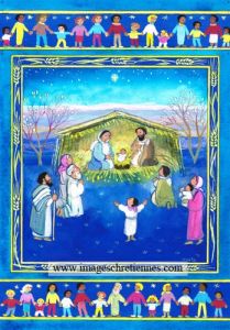 Carte de Joyeux Noël